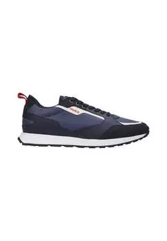 Кроссовки - icelin runn pumpf кроссовки шнуровка материал микс Hugo, синий