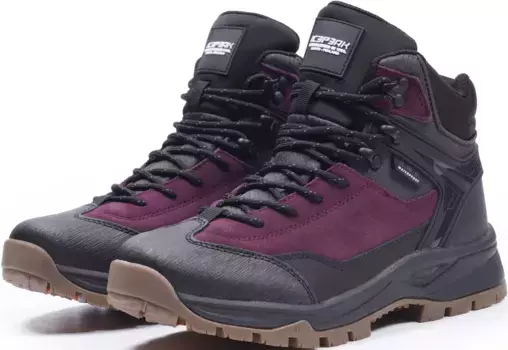 Кроссовки Icepeak "ABACO MS", водонепроницаемые, бордовый