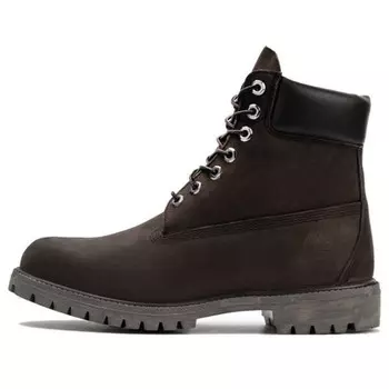 Кроссовки icon 6'' premium wide fit boots 'dark brown nubuck' Timberland, черный
