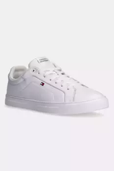 Кроссовки ICON COURT LTH FLAG ESS Tommy Hilfiger, белый