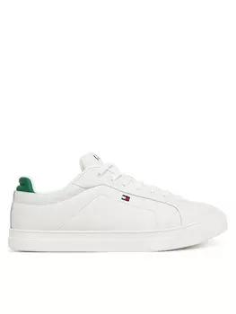 Кроссовки Icon Court Pinperf Lth FM0FM05483 Tommy Hilfiger, белый