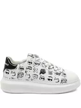 Кроссовки Icon NFT Capri Graffiti KARL LAGERFELD, белый