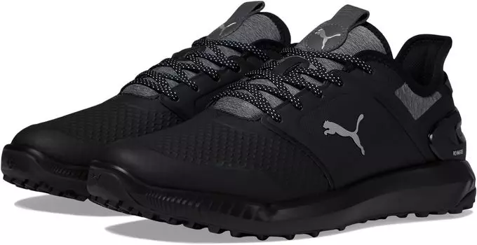 Кроссовки Ignite Elevate Golf Shoes PUMA, цвет Puma Black/Quiet Shade