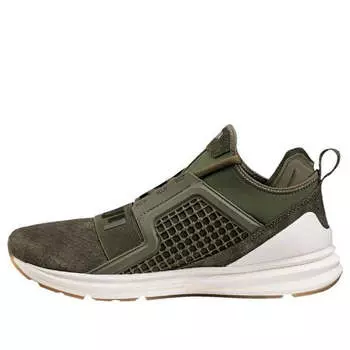 Кроссовки ignite limitless reptile 'retro versatile green' Puma, зеленый