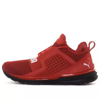 Кроссовки ignite limitless running shoes red Puma, красный