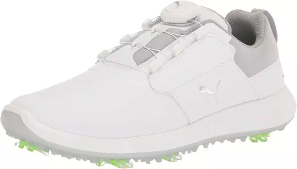 Кроссовки Ignite Pwrcage PUMA, цвет Puma White/Metallic Silver