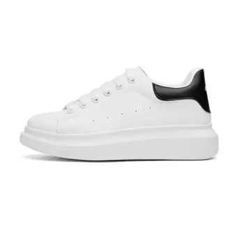 Кроссовки IHBOZ Skateboarding Shoes Unisex Low-top White/Black, белый/черный