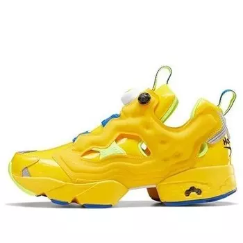 Кроссовки illumination x instapump fury 'minions' Reebok, желтый
