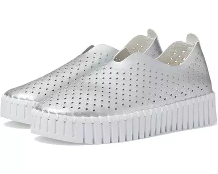 Кроссовки Ilse Jacobsen Tulip PU0010, серебряный