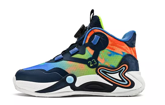 Кроссовки IMAU Kids Basketball Shoes Kids Mid-top, белый