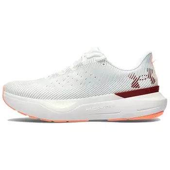 Кроссовки Infinite Pro для бега мужские с низким верхом белые/оранжевые Under Armour
