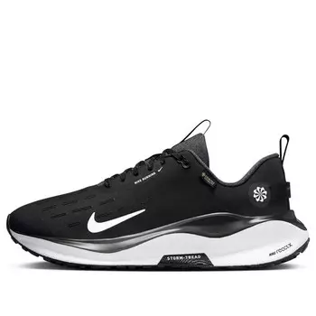 Кроссовки infinity run 4 gore-tex 'black white' Nike, черный