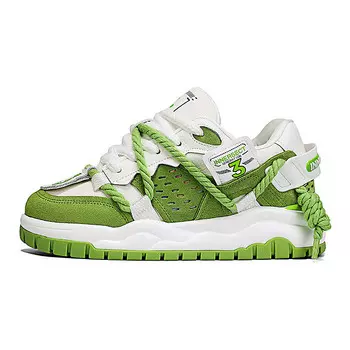 Кроссовки INNERSECT Skateboarding Shoes Men Low-top, черный