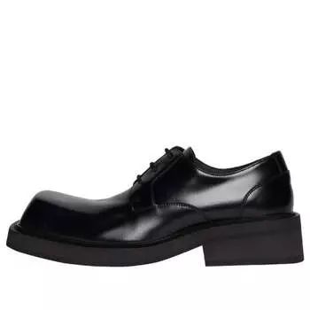 Кроссовки inspector 40mm derby 'black' Balenciaga, черный