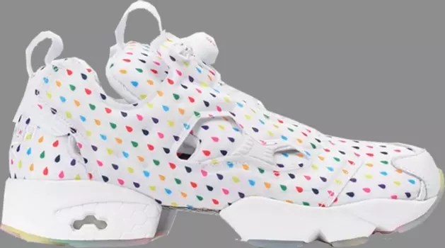 Кроссовки instapump fury 'rainbow' Reebok, многоцветный