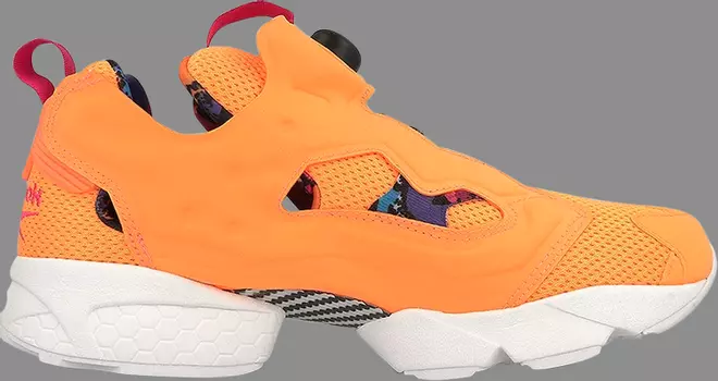 Кроссовки instapump fury ar 'fire' Reebok, апельсин