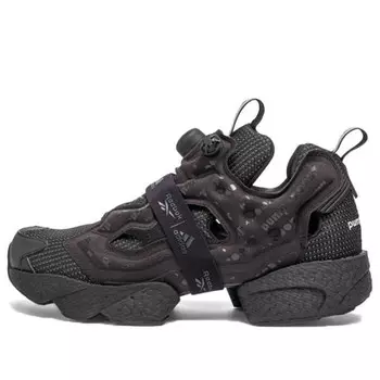 Кроссовки instapump fury boost 'triple black' Reebok, черный