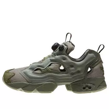 Кроссовки instapump fury mtp Reebok, зеленый