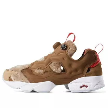 Кроссовки instapump fury og mu 'khaki' Reebok, коричневый