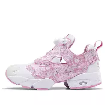 Кроссовки instapump fury 'pink' Reebok, розовый