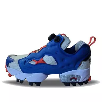 Кроссовки instapump fury trail 'chalk' Reebok, синий