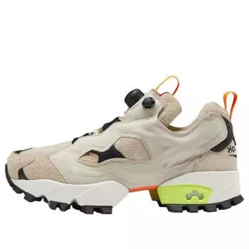 Кроссовки instapump fury trail 'modern beige' Reebok, белый