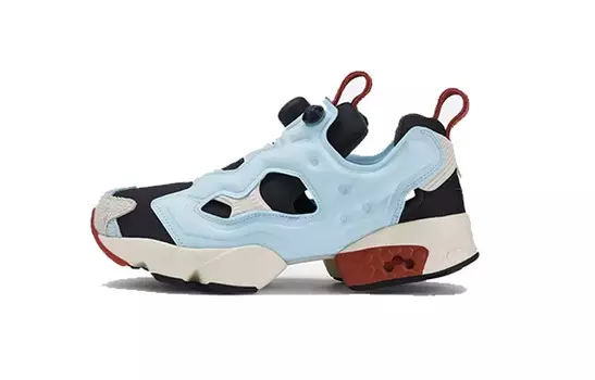 Кроссовки Instapump Fury унисекс с низким верхом синего цвета Reebok
