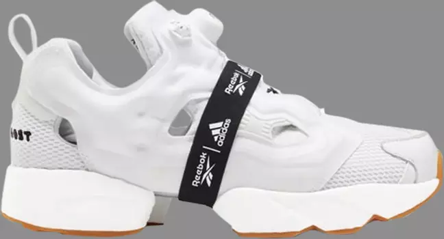 Кроссовки instapump fury x boost 'white gum' Reebok, белый
