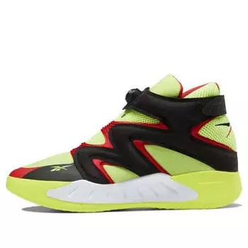 Кроссовки instapump fury zone 'acid yellow' Reebok, зеленый