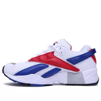 Кроссовки interval 96 'white scarlet royal' Reebok, белый