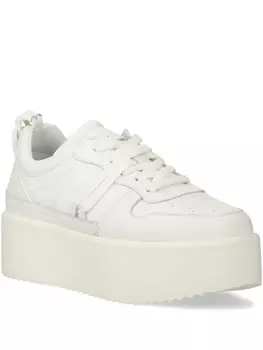 Кроссовки Inuikii Colette Low Blue на платформе, белый