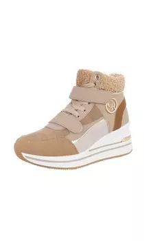 Кроссовки Ital-Design High-Top Sneakers, цвет Brown/Light brown