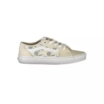 Кроссовки из бежевого полиэстера Vans