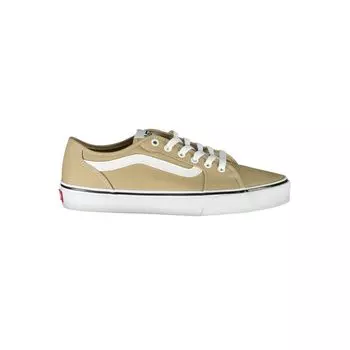 Кроссовки из бежевого полиэстера Vans