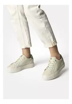 Кроссовки из гладкой кожи paul green, цвет Beige/Grn