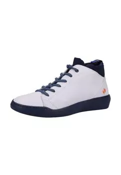 Кроссовки из гладкой кожи softinos