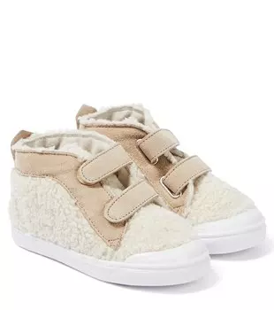 Кроссовки из искусственного меха Il Gufo, бежевый