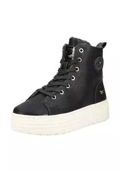 Кроссовки из искусственной кожи Mustang, черный