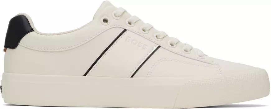 Кроссовки из искусственной кожи Off-White BOSS, белый