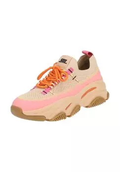 Кроссовки из искусственной кожи/сетки STEVE MADDEN, цвет Beige Orange