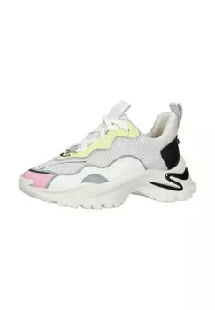Кроссовки из искусственной кожи/сетки STEVE MADDEN, цвет Schwarz Beige