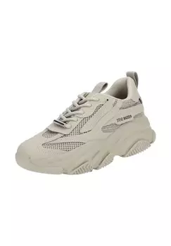 Кроссовки из искусственной кожи/сетки STEVE MADDEN, серый