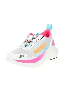 Кроссовки из искусственной кожи/сетки STEVE MADDEN, цвет Blau/pink