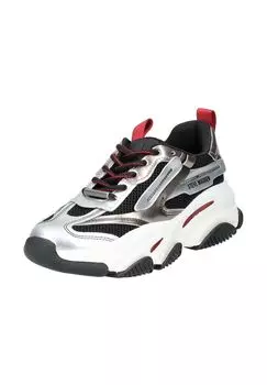 Кроссовки из искусственной кожи/сетки STEVE MADDEN, цвет Wei_/rot