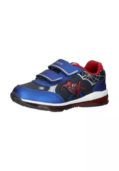 Кроссовки из искусственной кожи/текстиля GEOX, цвет Navy Rot