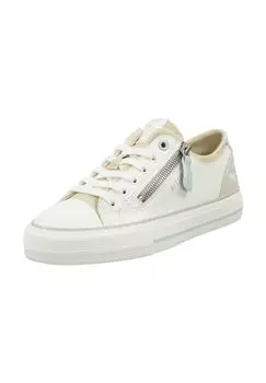 Кроссовки из искусственной кожи/текстиля MUSTANG, бежевый