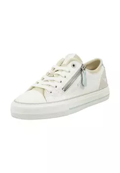 Кроссовки из искусственной кожи/текстиля MUSTANG, цвет Wei_/beige