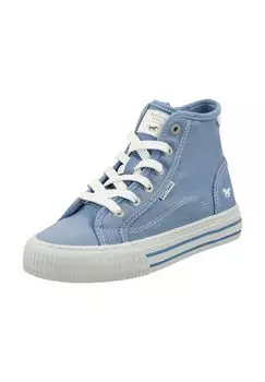 Кроссовки из искусственной кожи/текстиля MUSTANG, светло-синий