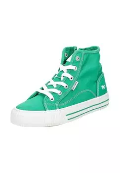 Кроссовки из искусственной кожи/текстиля MUSTANG, зеленый