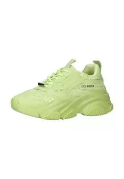 Кроссовки из искусственной кожи/текстиля STEVE MADDEN, цвет Lime